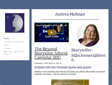 Tablet Screenshot of andreahofman.com